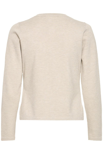 IHLULS O-NECK CA Oatmeal Melange - 1304011 - 20125808 Thumbnail
