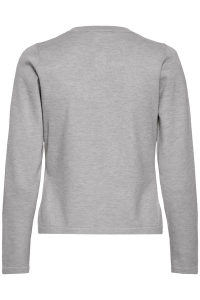 IHLULS O-NECK CA Light grey melange - 200317 - 20125808 Thumbnail
