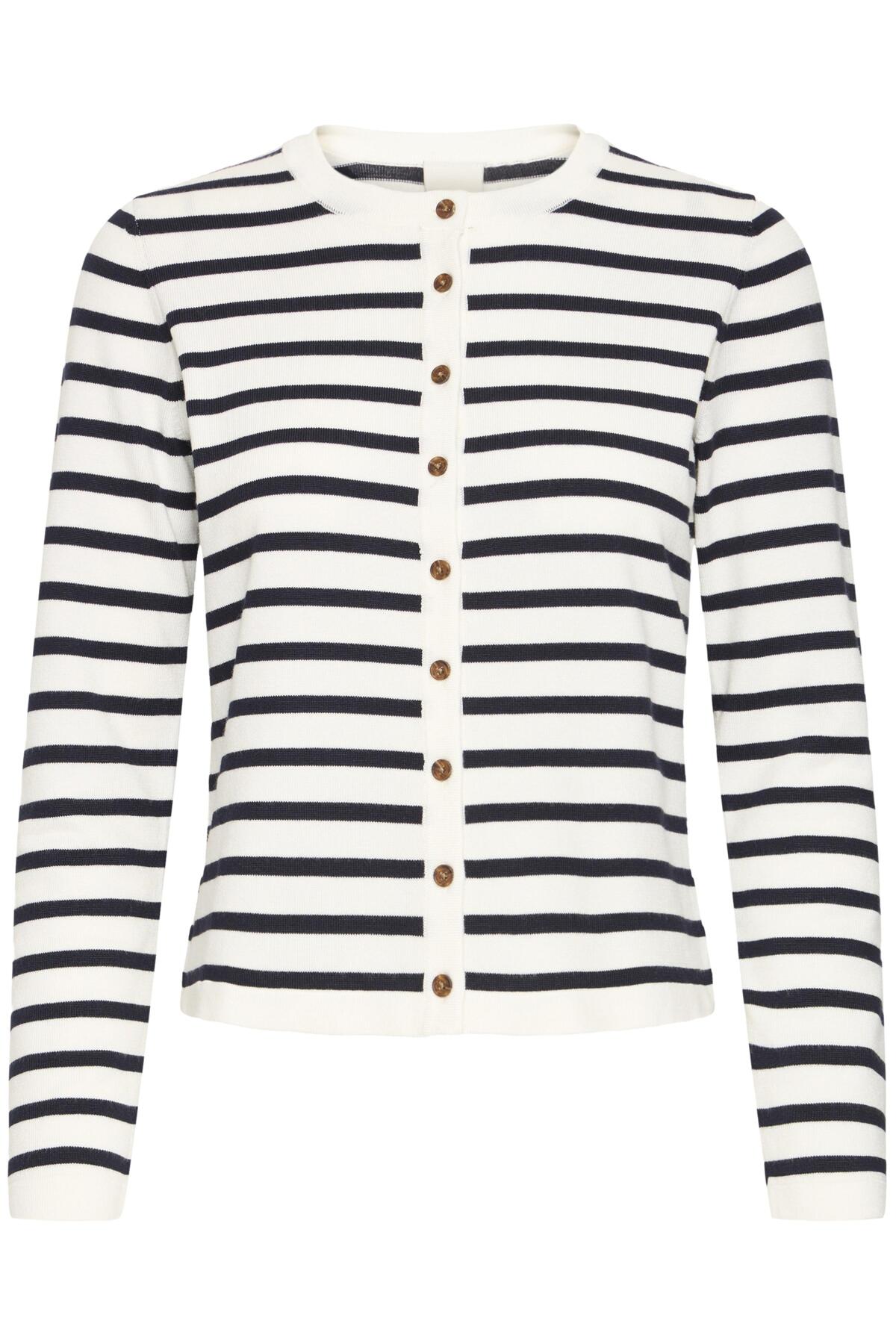 IHLULS O-NECK CA SMALL WHITE TOTAL EC STRIPE - - 20125808