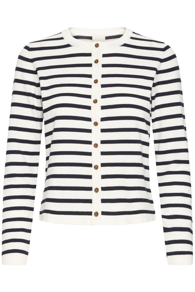 IHLULS O-NECK CA SMALL WHITE TOTAL EC STRIPE - - 20125808 Thumbnail