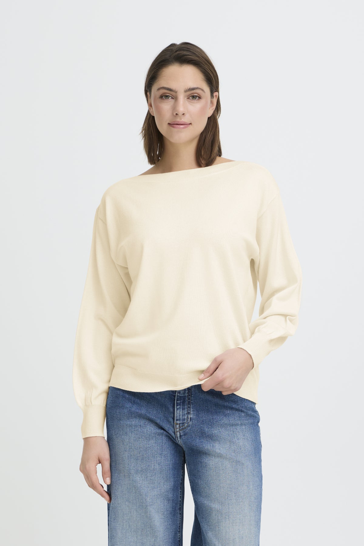IHLULS BOAT NECK LS Birch - 130905 - 20125811