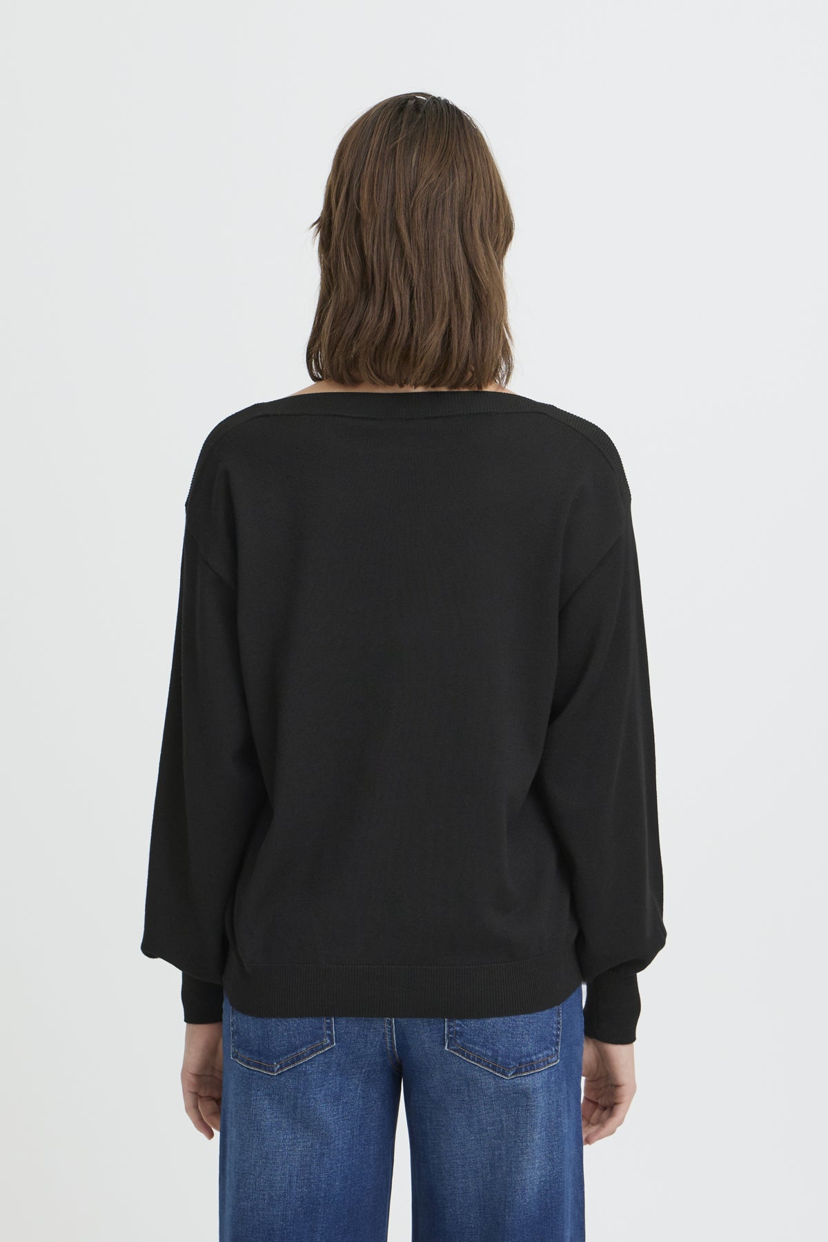 IHLULS BOAT NECK LS Black - 194008 - 20125811