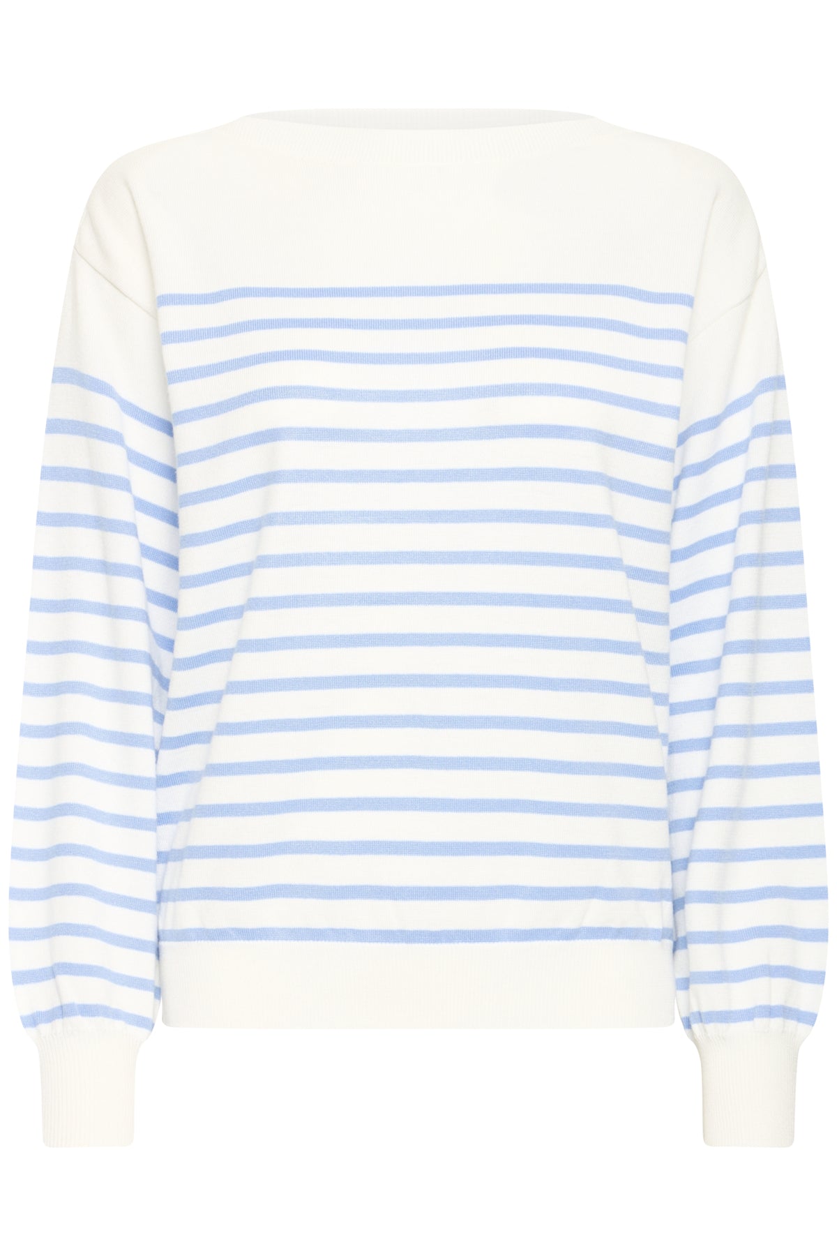 IHLULS BOAT NECK LS SOLID + CLOUD BELAIR STRIPE - - 20125811