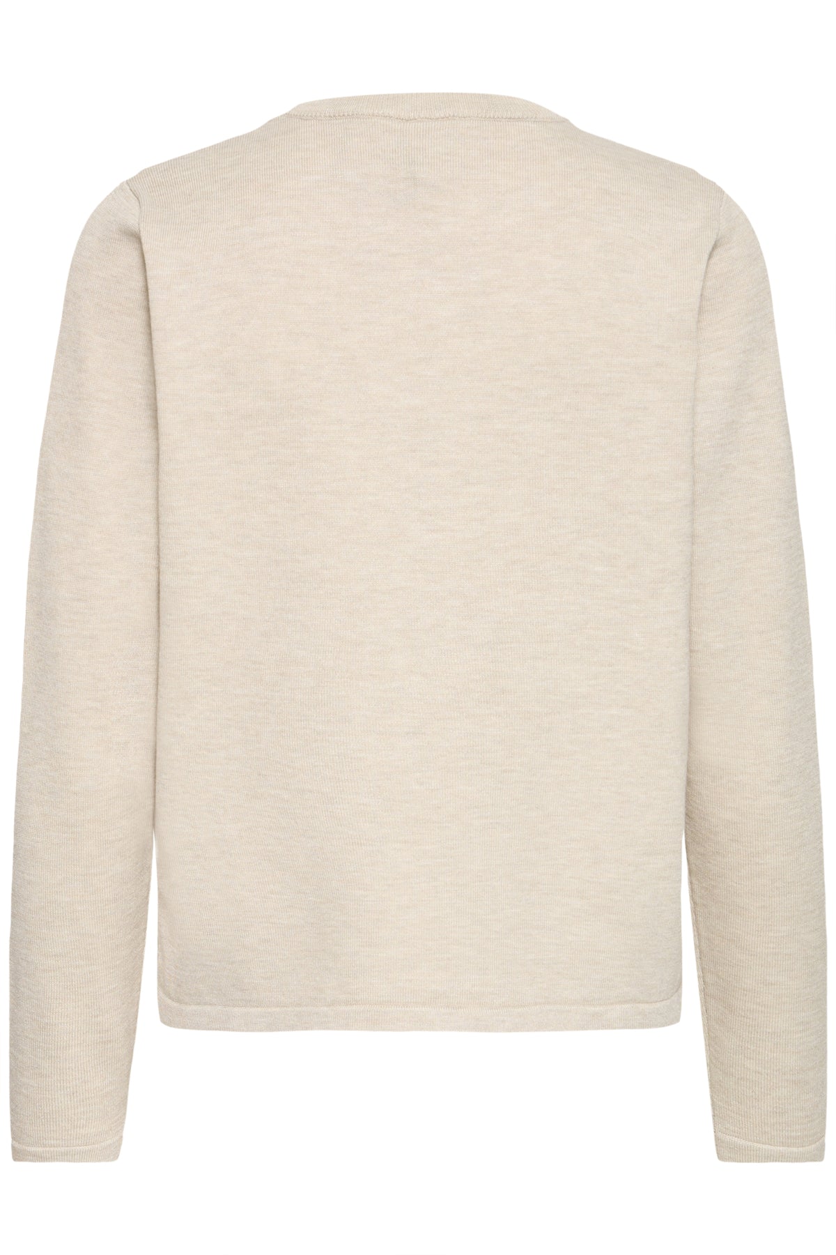 IHLULS O-NECK LS Oatmeal Melange - 1304011 - 20125814