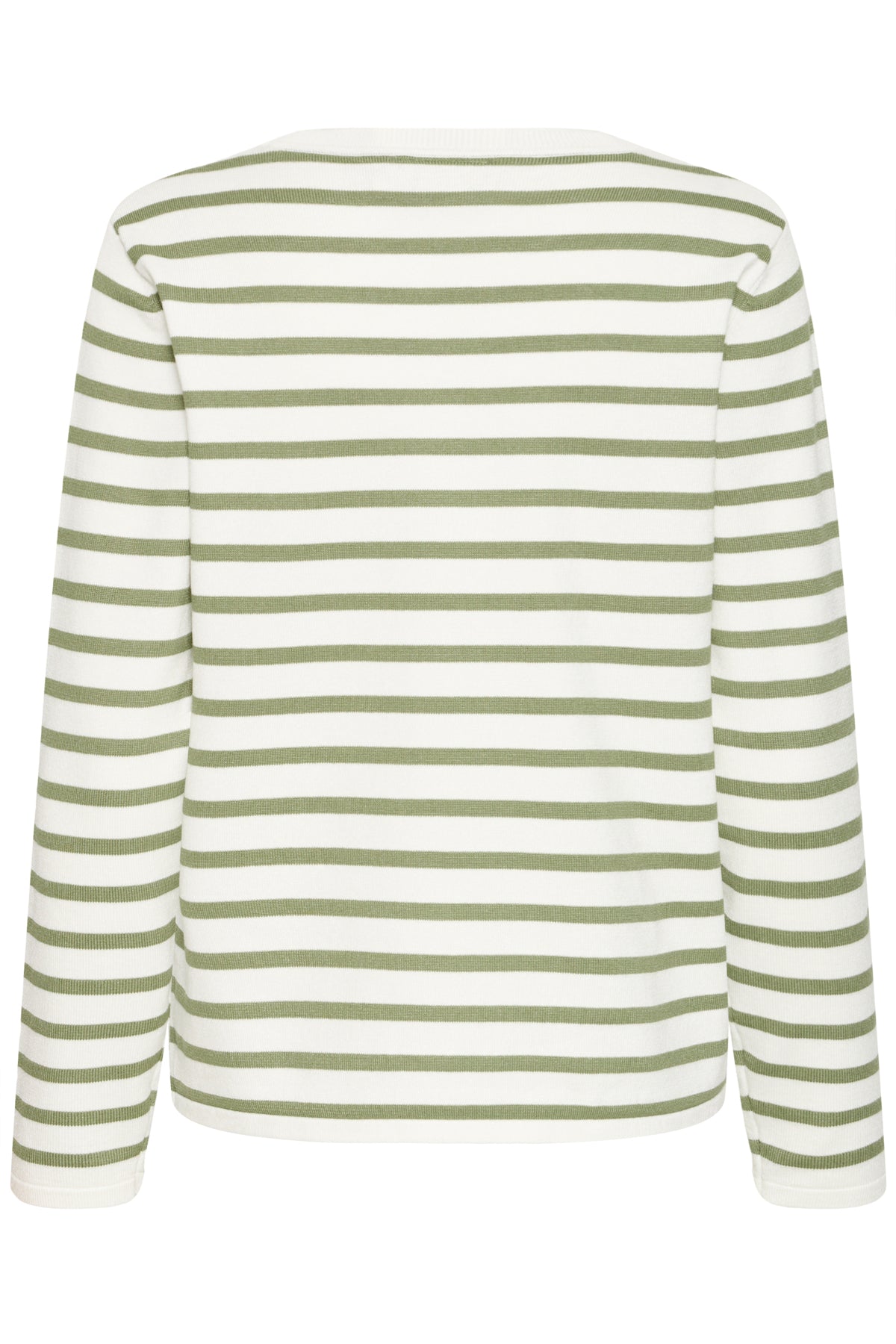 IHLULS O-NECK LS SMALL IGUANA WHITE STRIPE - 90 - 20125814