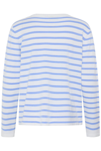 IHLULS O-NECK LS SMALL CLOUD BELAIR STRIPE - 90 - 20125814 Thumbnail
