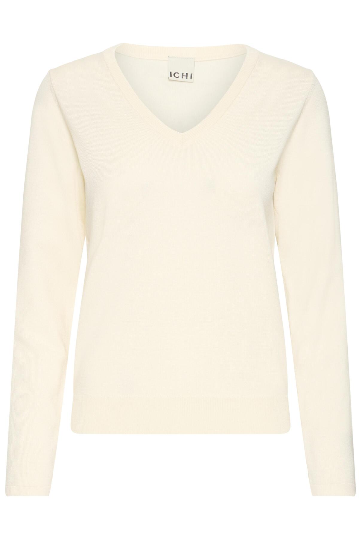 IHLULS V-NECK LS Birch - 130905 - 20125815