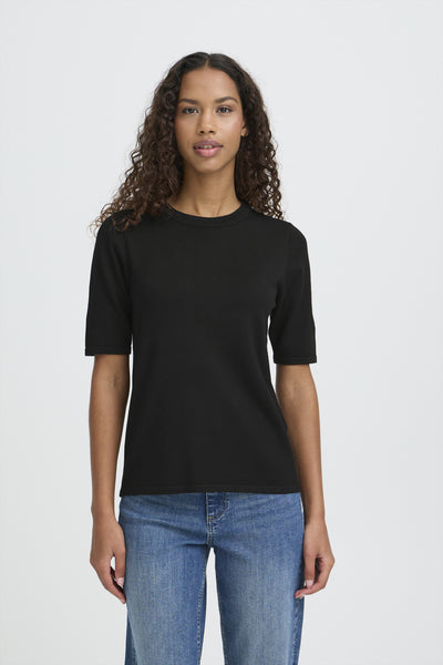 IHLULS O-NECK SS Black - 194008 - 20125816 Thumbnail