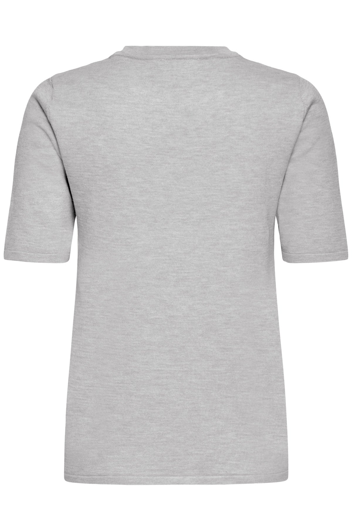 IHLULS O-NECK SS Light grey melange - 200317 - 20125816
