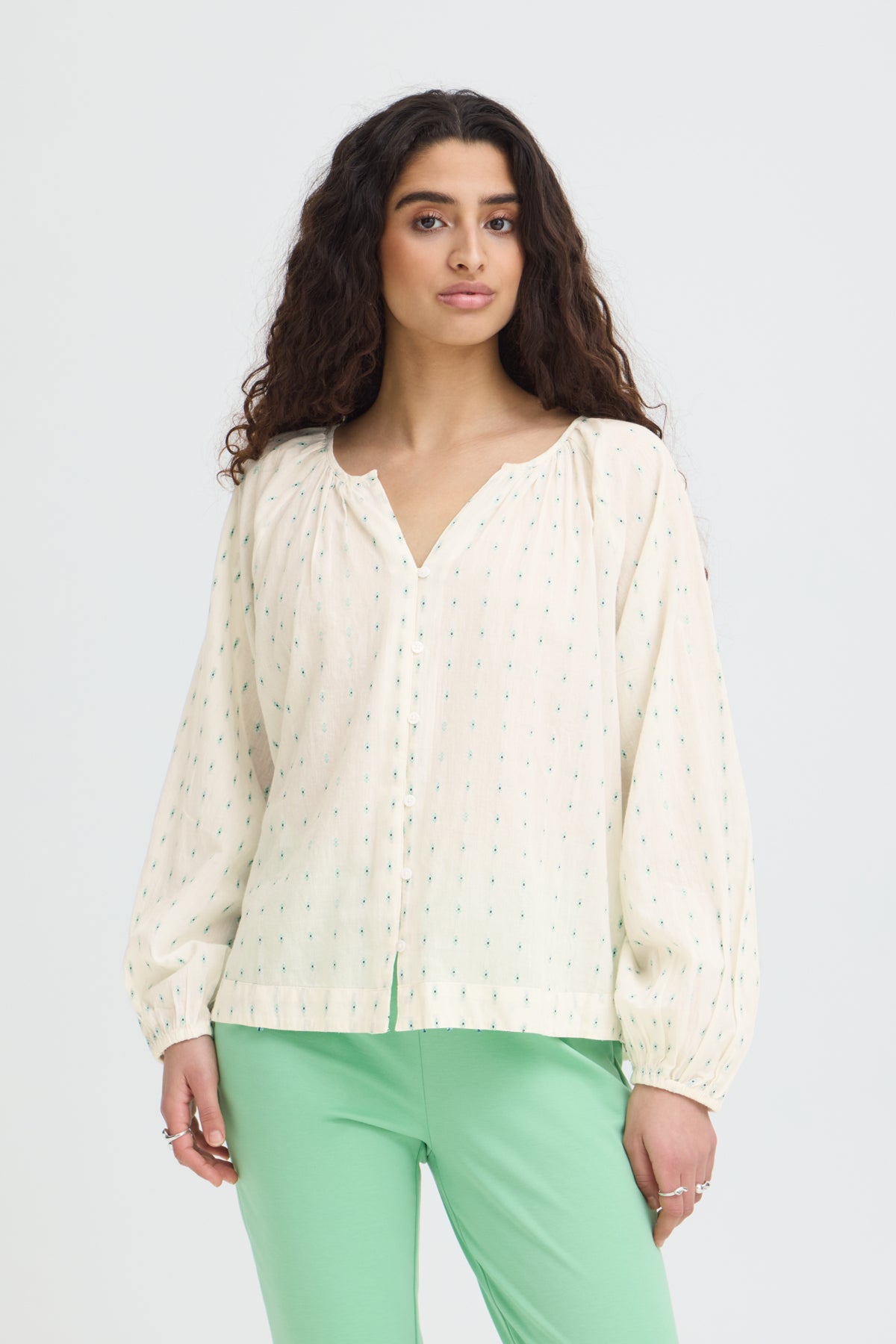 IHDOTSE SH LIGHT GREEN DOBBY - 900007034 - 20125850
