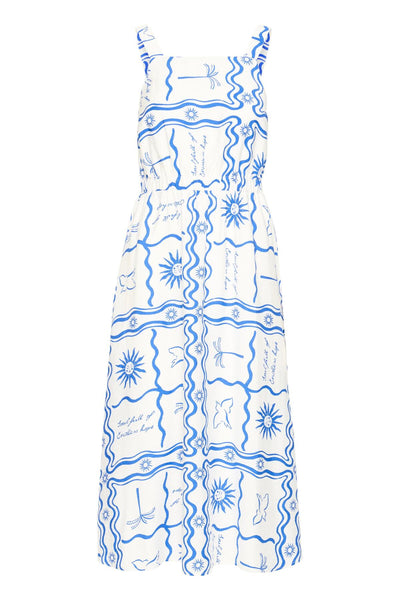IHFIRISA DR BLUE TILE PRINT - 900007332 - 20125942 Thumbnail