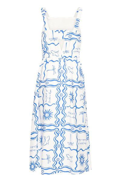 IHFIRISA DR BLUE TILE PRINT - 900007332 - 20125942 Thumbnail