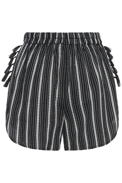IHFIRISH SHO BLACK WITH WHITE JACQUARD - 90 - 20125976 Thumbnail