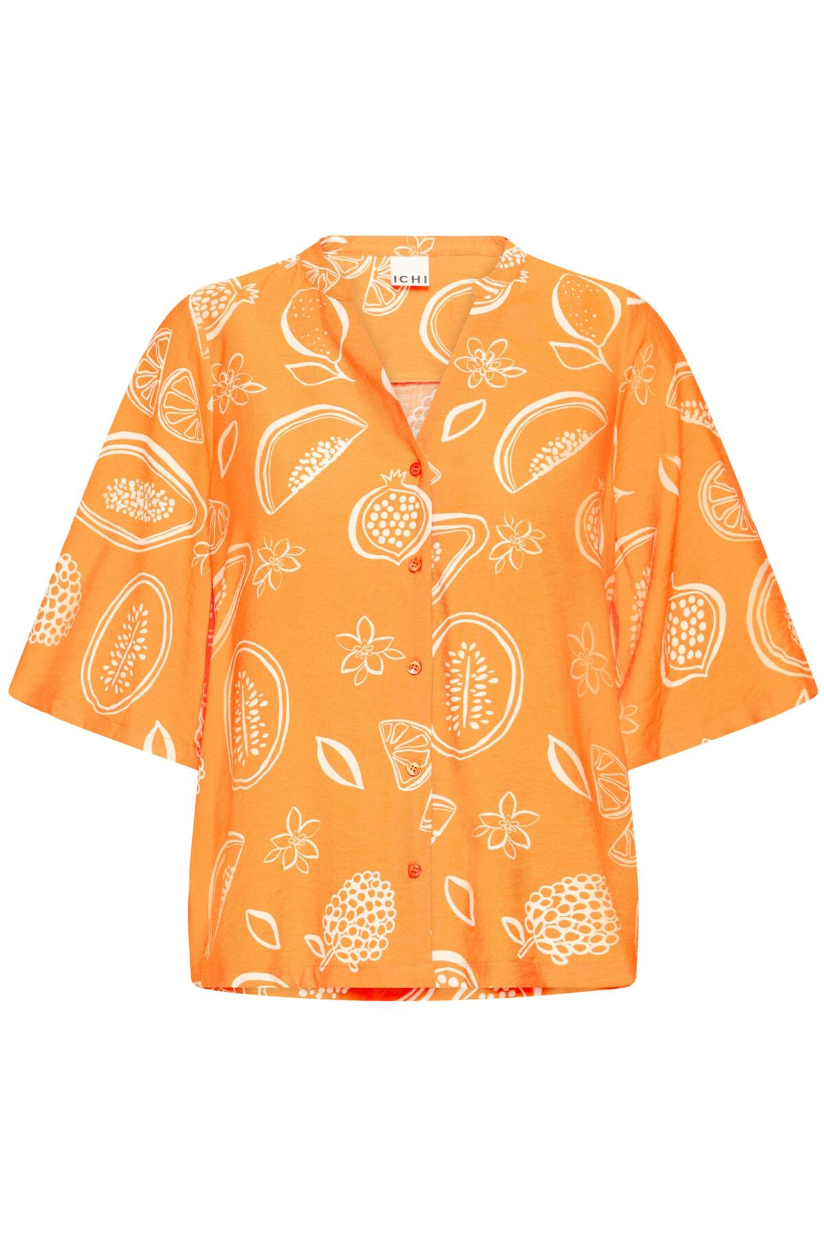 IHFALURA SH ORANGE FRUIT PRINT - 900008606 - 20126001