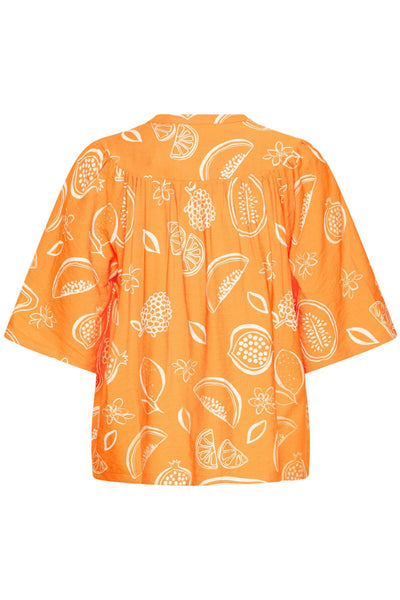 IHFALURA SH ORANGE FRUIT PRINT - 900008606 - 20126001 Thumbnail