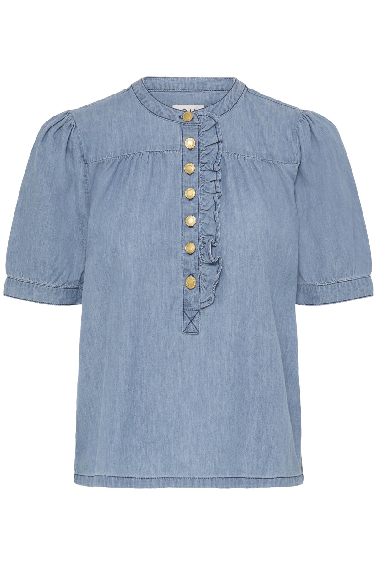 IHANCEY SS Washed med. blue - 200928 - 20126010