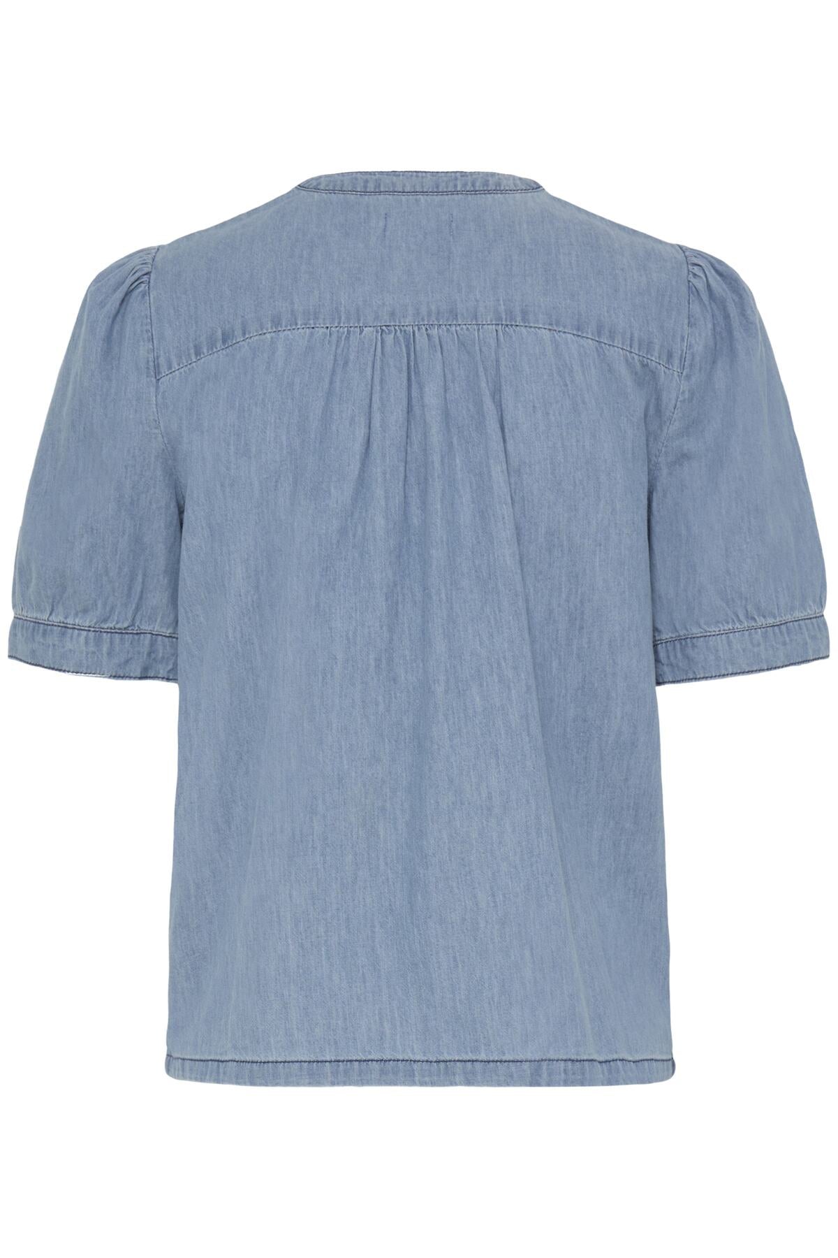 IHANCEY SS Washed med. blue - 200928 - 20126010