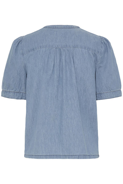 IHANCEY SS Washed med. blue - 200928 - 20126010 Thumbnail