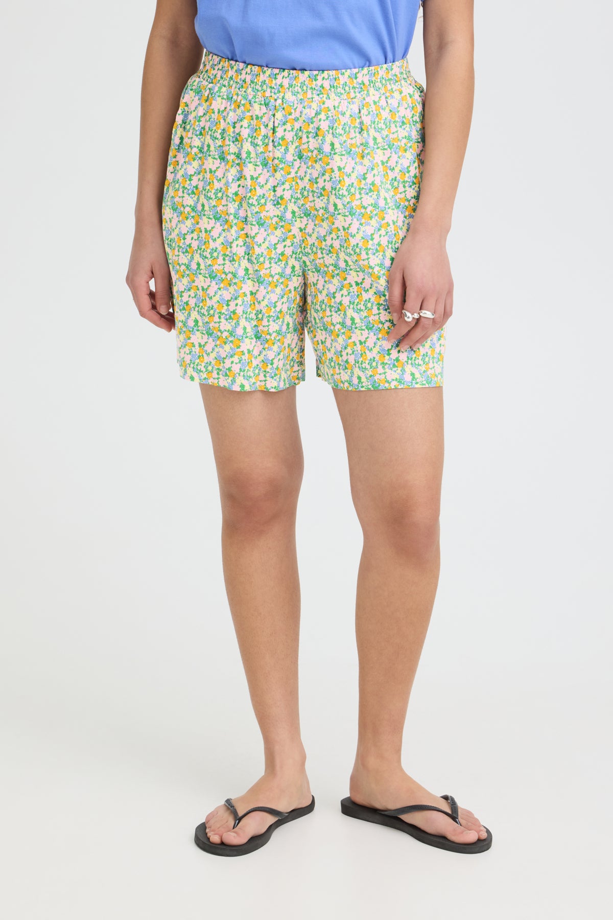 IHAYA SHO3 BEIGE/PINK LEOPARD FLOWER - 90 - 20126017