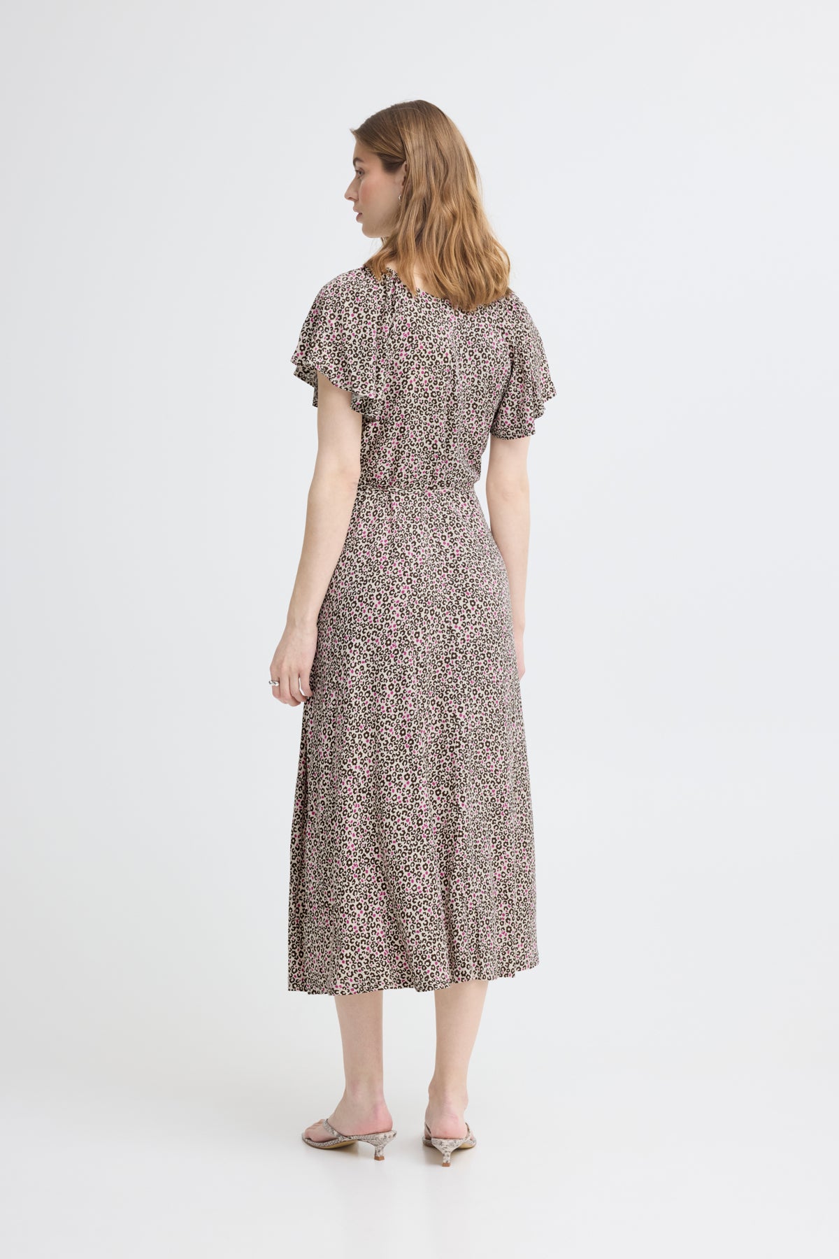 IHAYA DR8 BEIGE/PINK LEOPARD FLOWER - 90 - 20126019