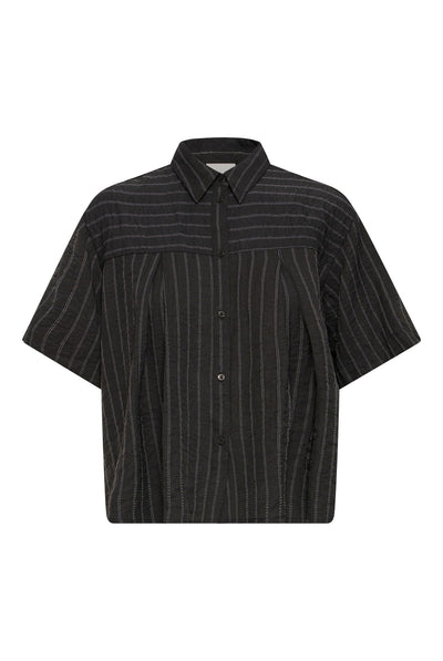 IHFIENNA SH BLACK & WHITE STRIPE - 9000086 - 20126159 Thumbnail