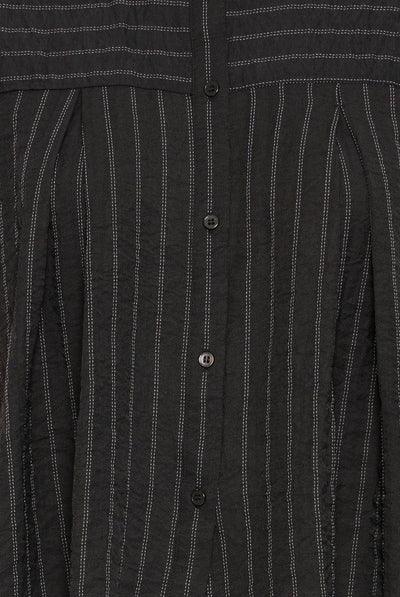 IHFIENNA SH BLACK & WHITE STRIPE - 9000086 - 20126159 Thumbnail