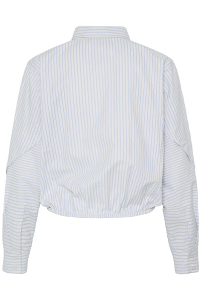 IHJADELINE SH WHITE/CELESTIAL BLUE STRIPE - - 20126178 Thumbnail