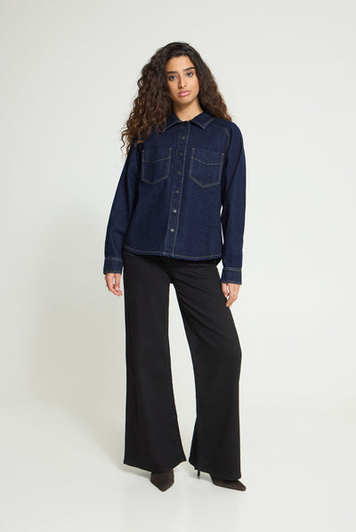 IHALVA SH DENIM AUTHENTIC BLUE - 9000002 - 20126563 Thumbnail