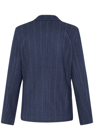 IHKATE PINELLE BL2 DARK BLUE JACQUARD STRIPE - 90 - 20126819 Thumbnail