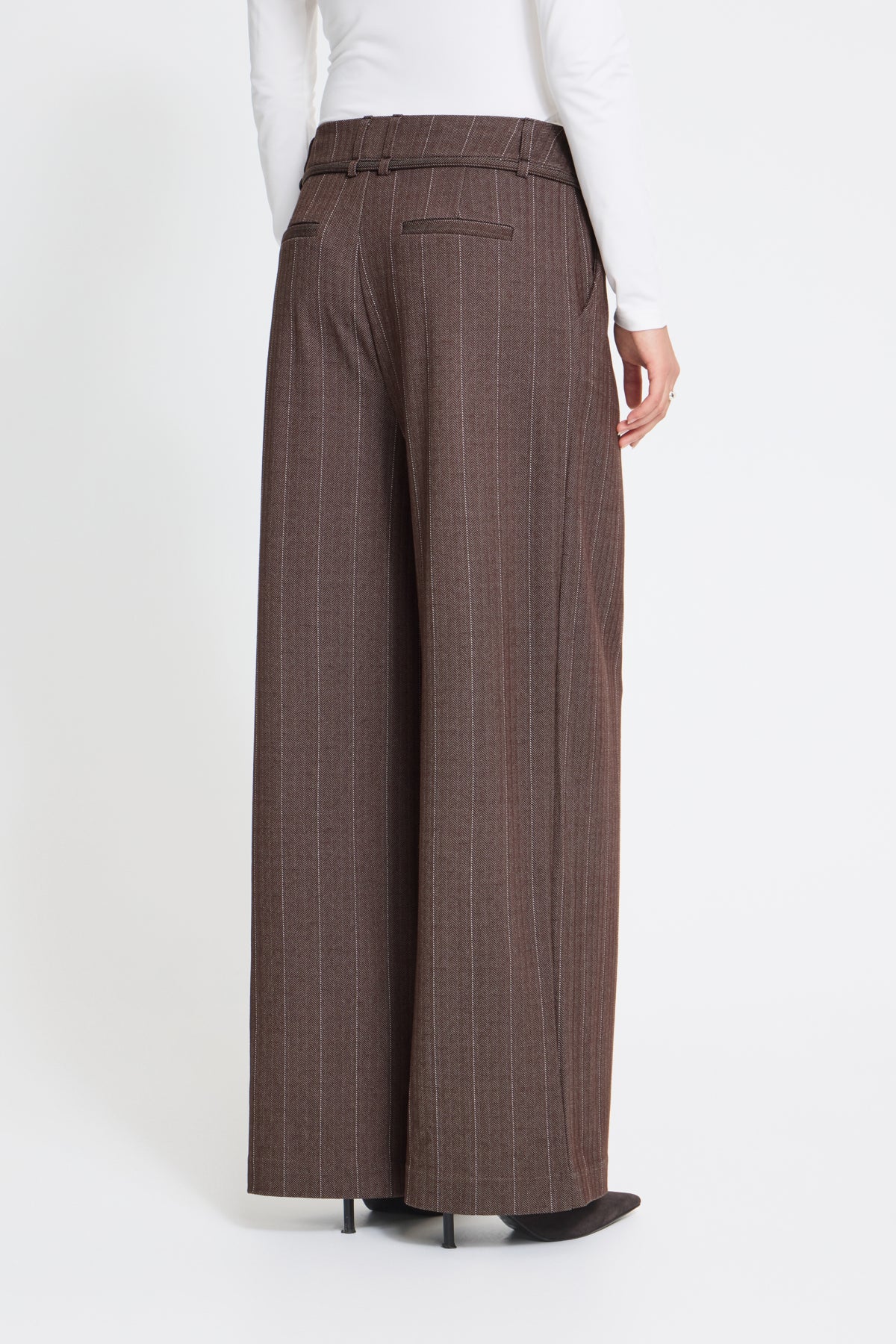 IHKATE PINELLE WIDE PA COFFEE BEAN JACQUARD STRIPE - - 20126820