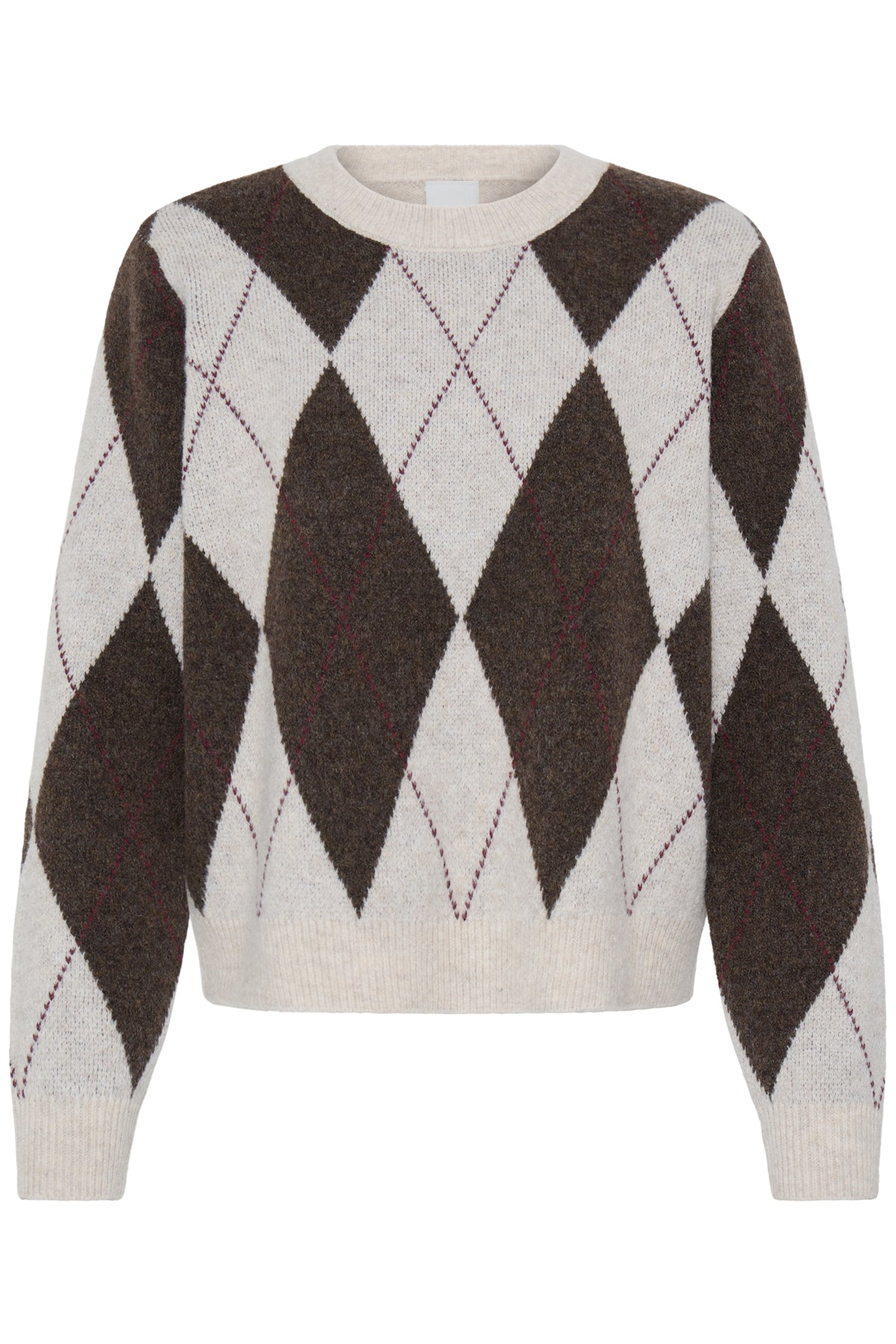 IHFENSTER LS OATMEAL, COFFEE BEAN HARLEQUIN - 20127303