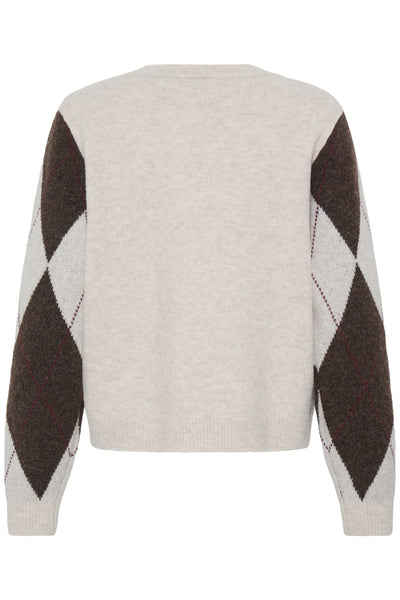 IHFENSTER LS OATMEAL, COFFEE BEAN HARLEQUIN - 20127303 Thumbnail