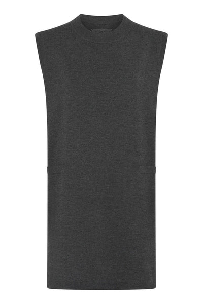 500HMKanro knit dress 403 Storm grey - HM1201 Thumbnail