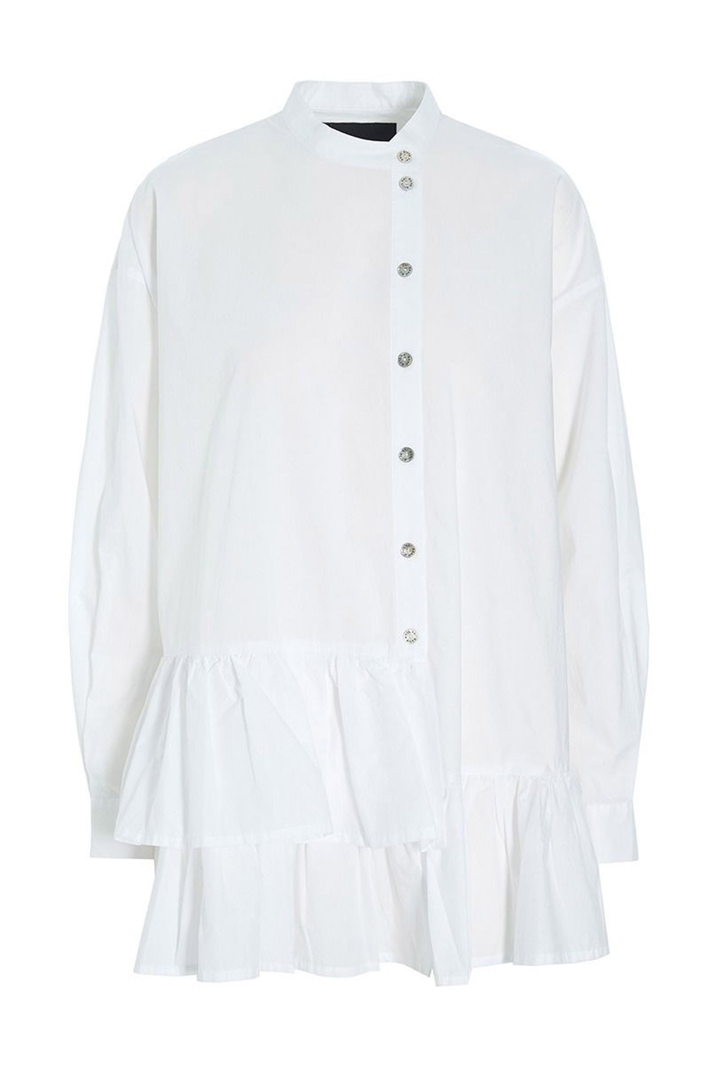 Core cotton flÃ¦se skjorte White - 256-2226-5326