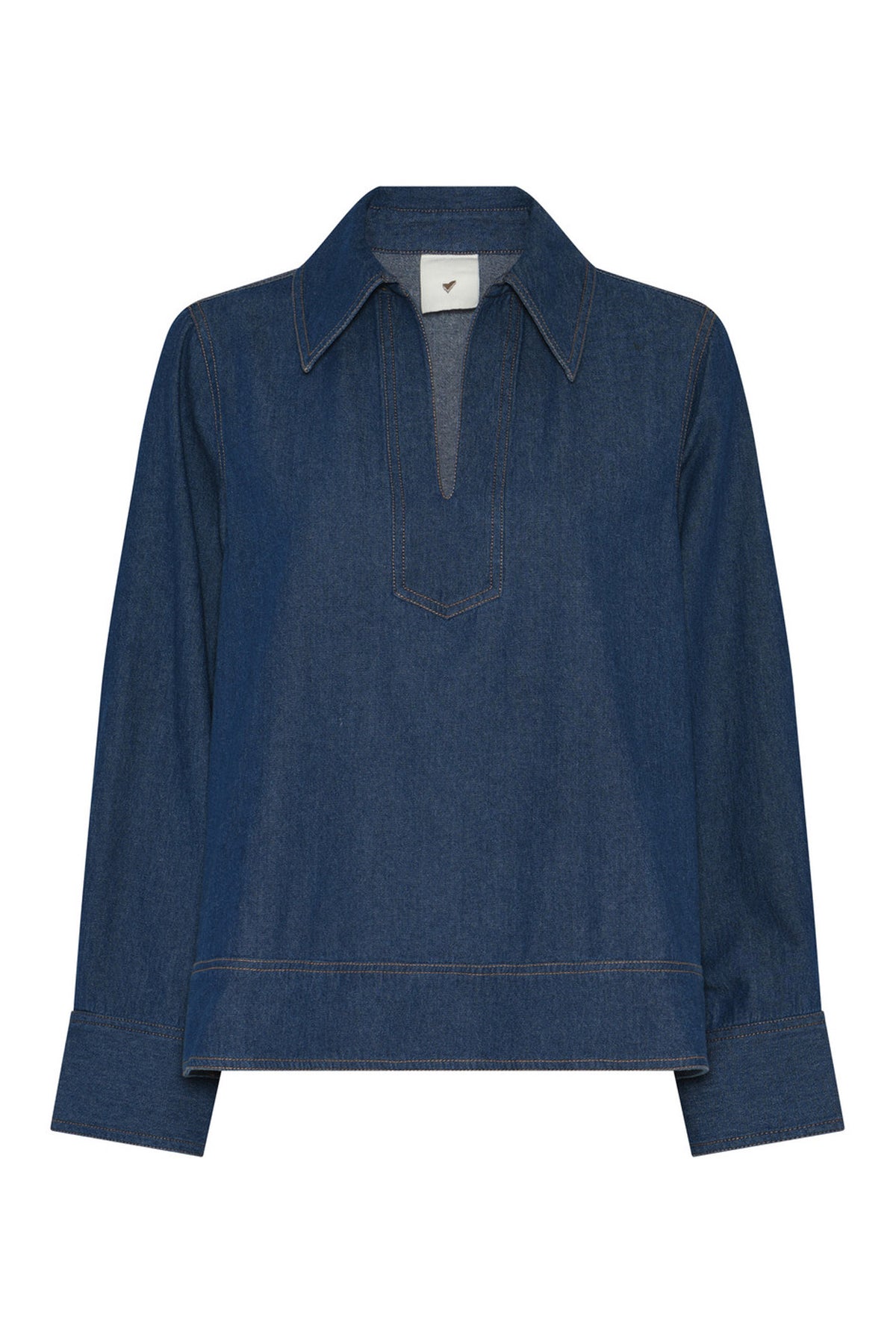 250HMerisal blouse 211 Bracing Blue - HM1468