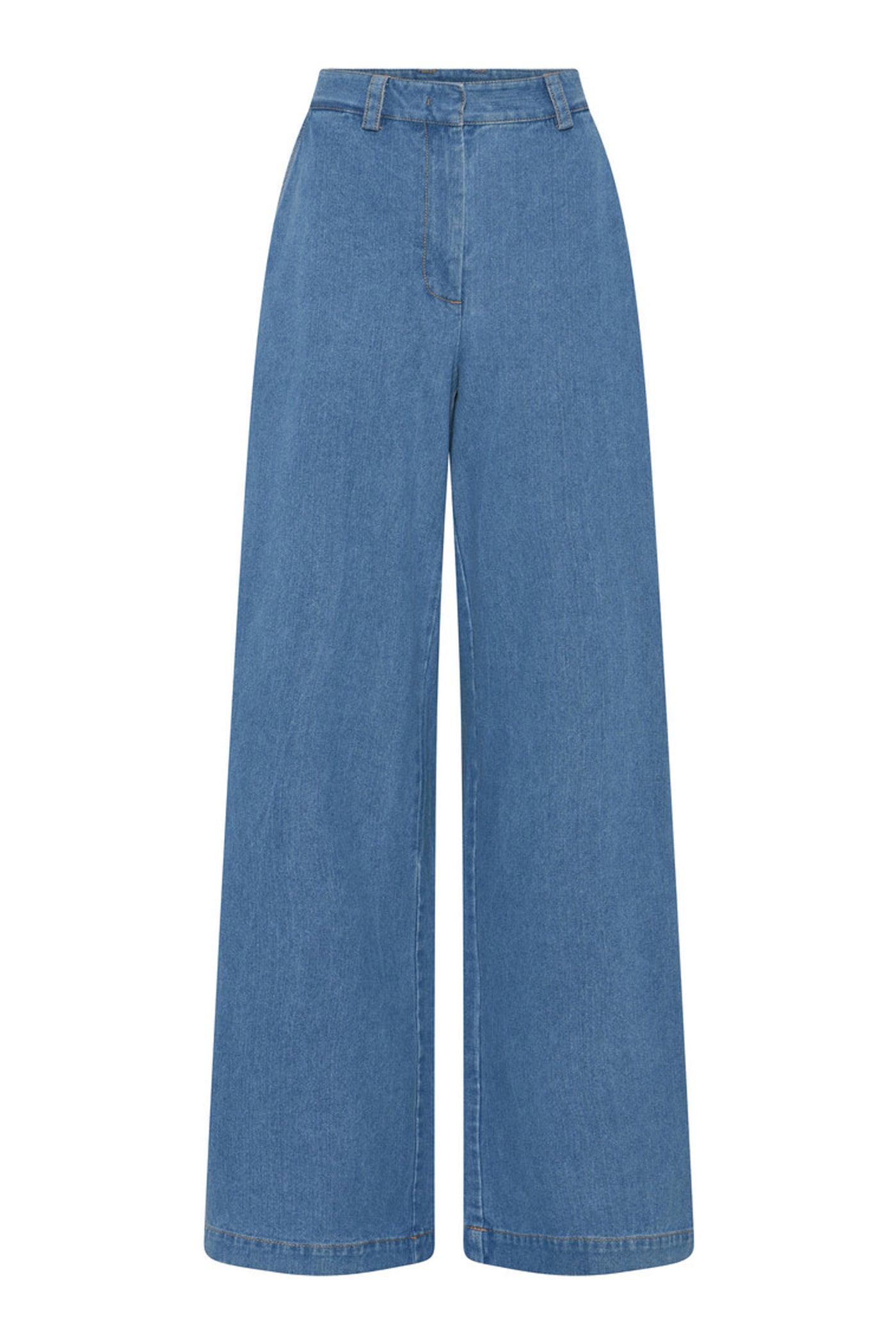 252HMNiva denim pants 210 Deep ocean - HM1241