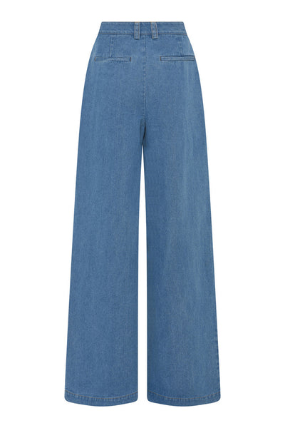 252HMNiva denim pants 210 Deep ocean - HM1241 Thumbnail