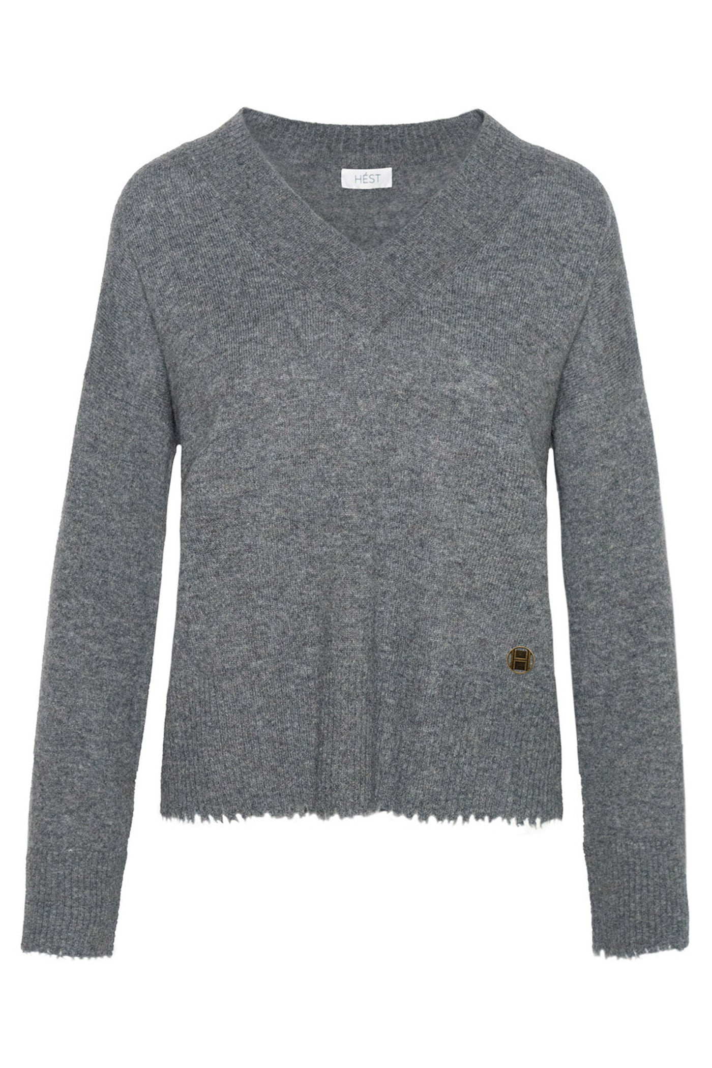AGATHA Sweater 7001 Grey Melange - 2530120232