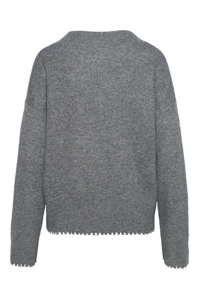 AGATHA Sweater 7001 Grey Melange - 2530120232 Thumbnail