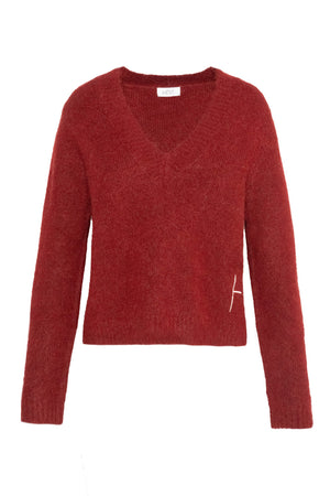 PERNILLE Sweater 2507Syrah - 2530120400