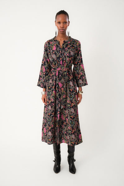 HarperLL Maxi Dress 3/4 74 Flower Print - 25401-3031 Thumbnail