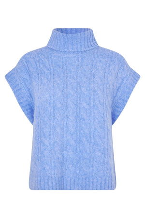 FresnoLL Knit Vest SL 20 Blue - 25471-5013