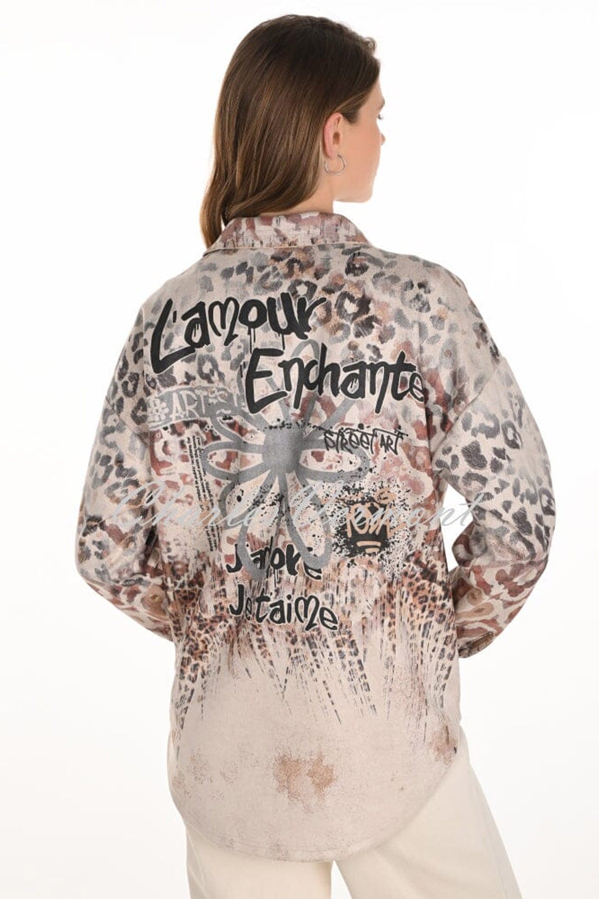 254934 SKJORTER Beige - 254934