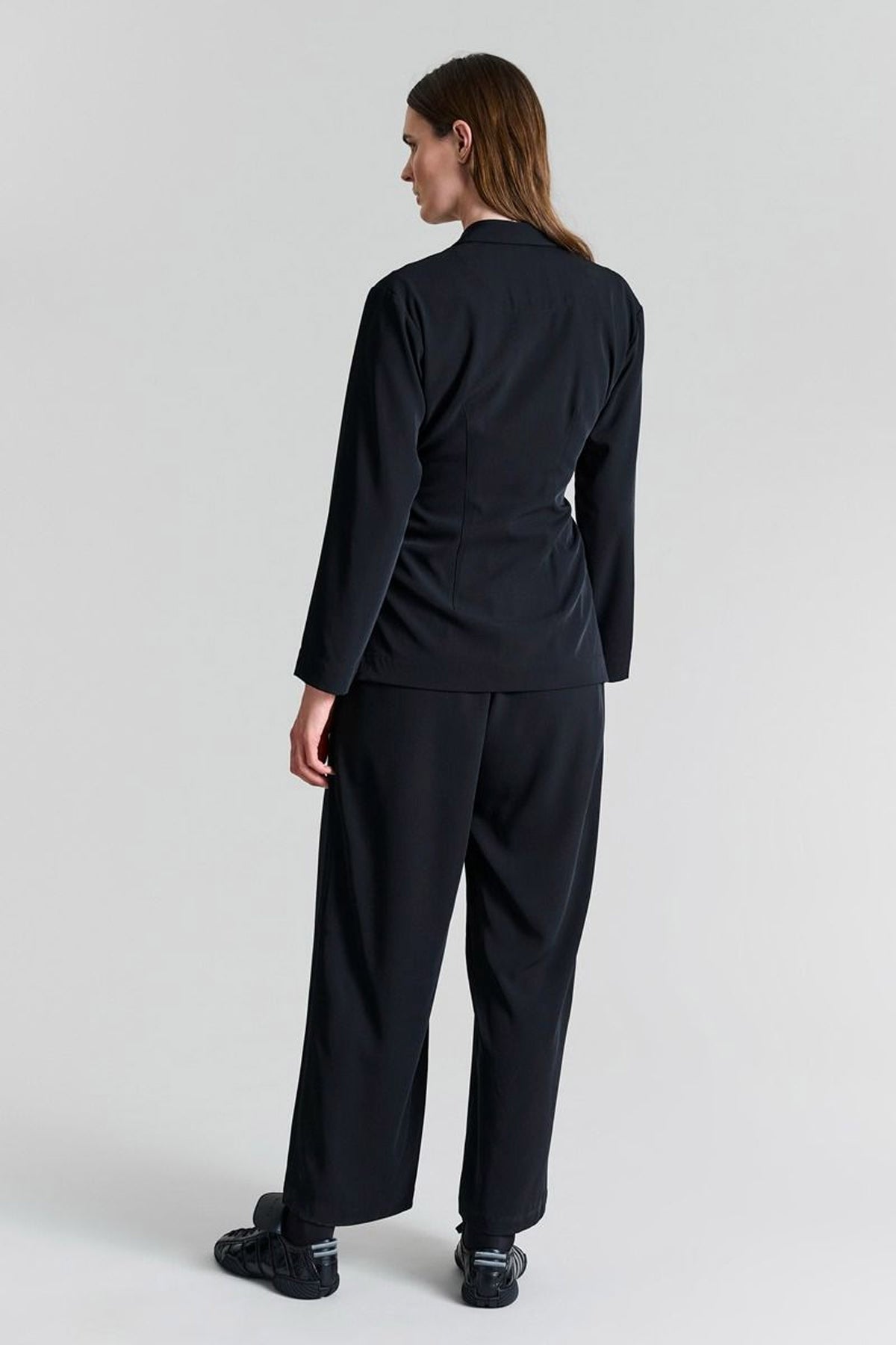 Ryoko jakke med bælte Black - 257-2441-5383