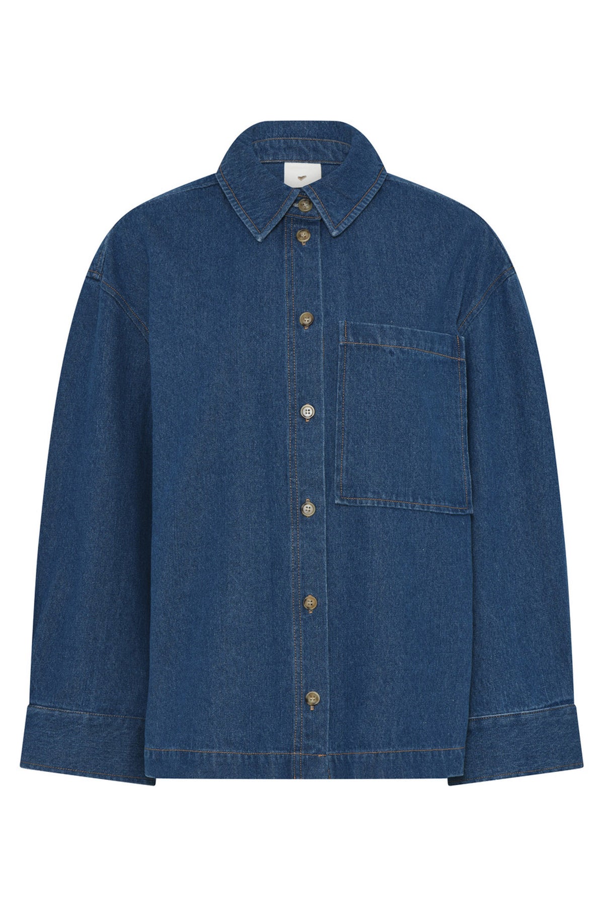 257 Mija shirt 257 Blue Denim - HM1077