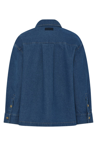 257 Mija shirt 257 Blue Denim - HM1077 Thumbnail