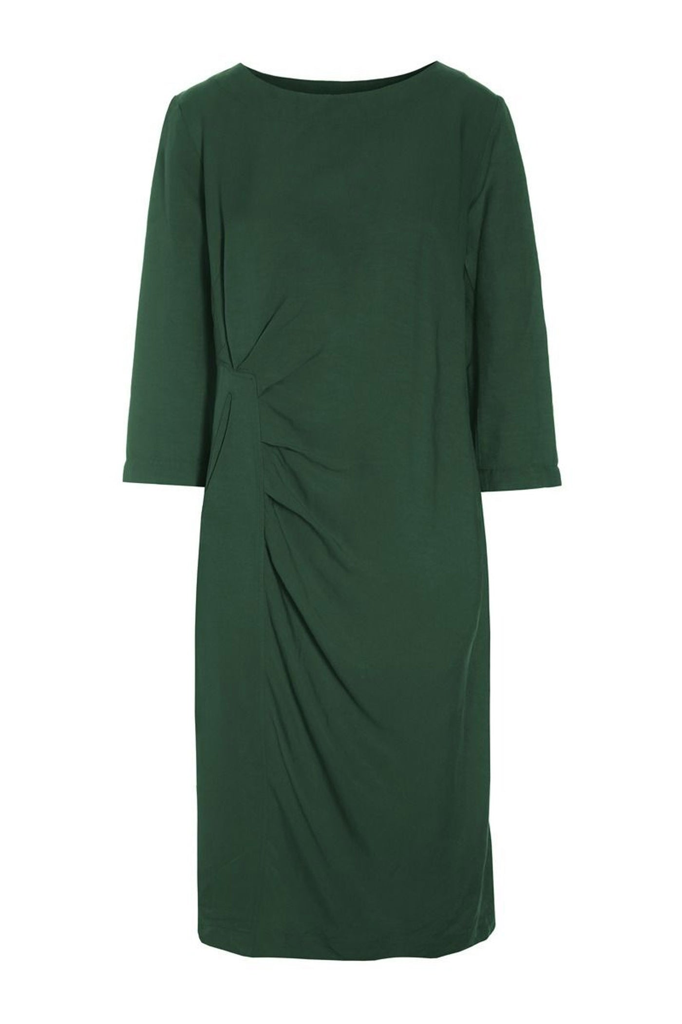 Kumamoto kjole med læg DEEP GRASS GREEN - 262-2421-5671