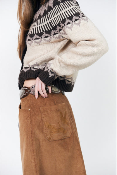 Clarell Knit Cardigan Creme - 26407-5016 Thumbnail