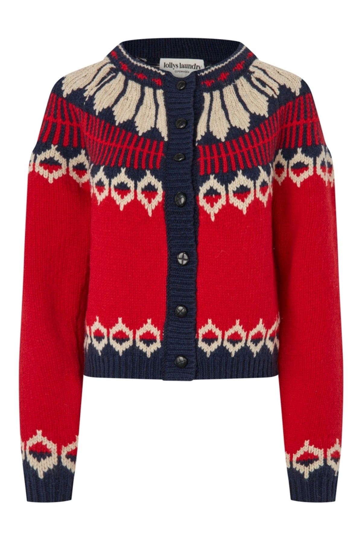 Clarell Knit Cardigan Red - 26407-5016