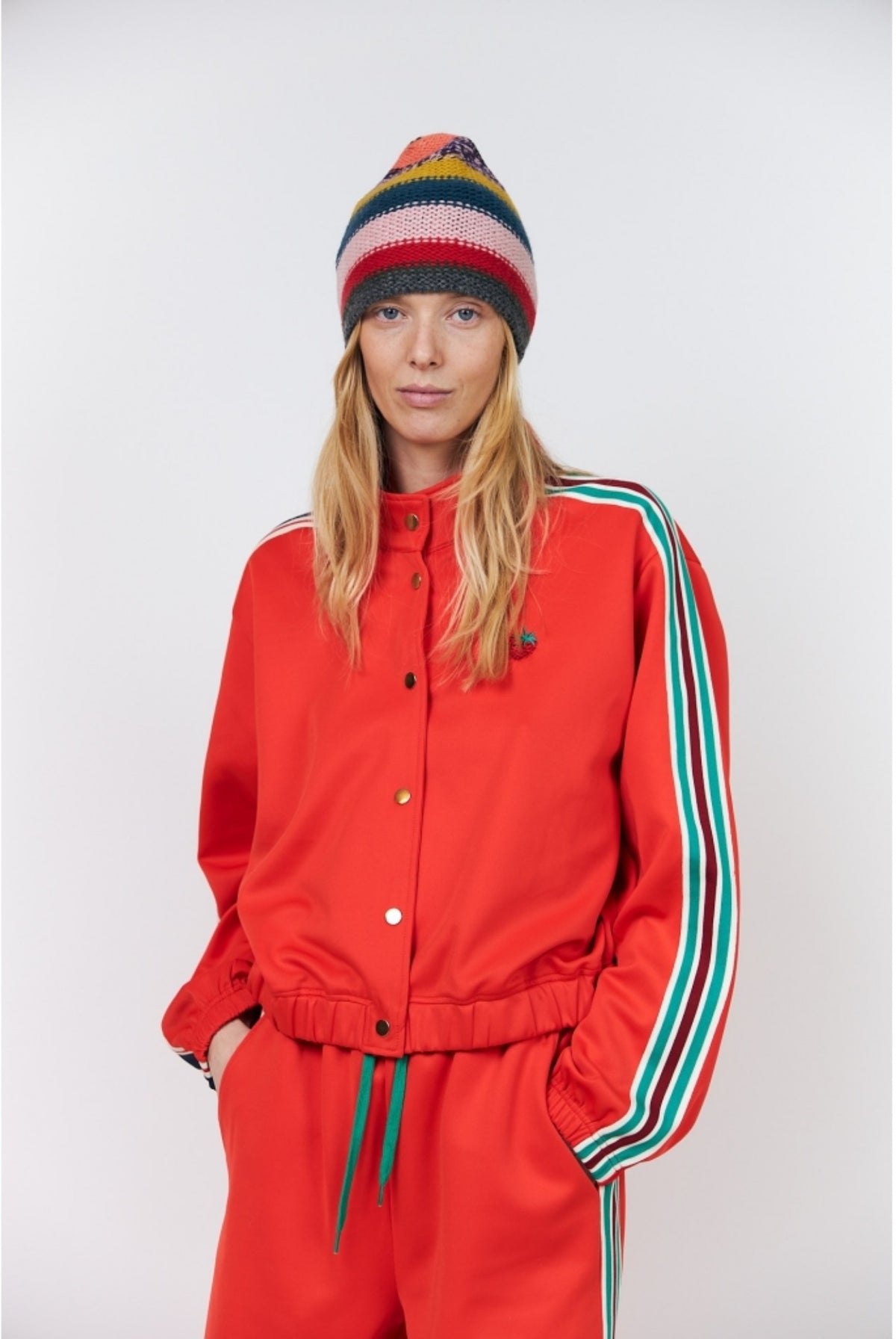 Brooklynnll Short Jacket Ls Red - 26424-6007